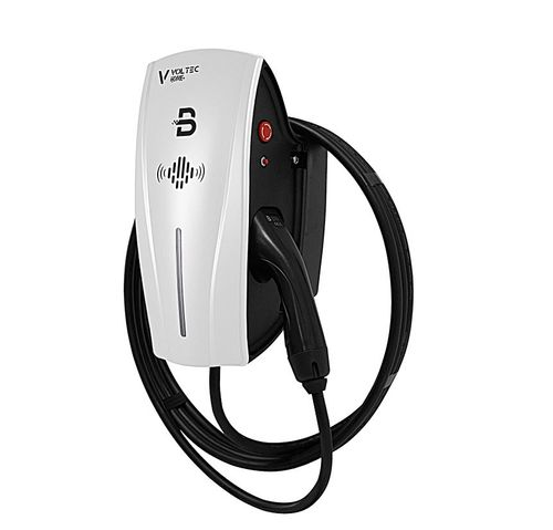 עמדת טעינה ביתית לרכבים חשמליים +VOLTEC Home כולל ארון וכבל 8 מטר