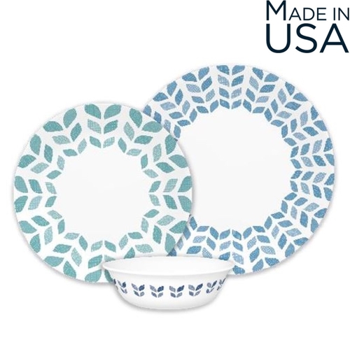 סט 12 חלקים עגול קורנינג Corning CORELLE® - Northern Pines