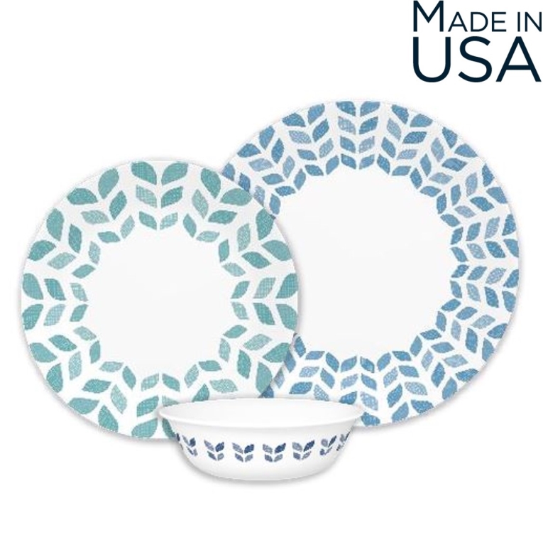 סט 12 חלקים עגול קורנינג Corning CORELLE® - Northern Pines