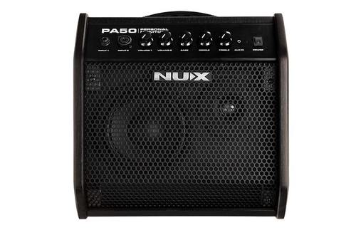 מוניטור מוגבר NUX PA-50 Full range powered monitor 6.5” woofer, 1” tweeter 50W