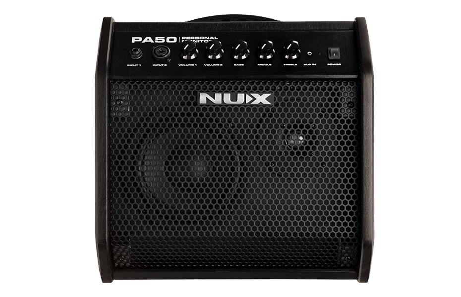 מוניטור מוגבר NUX PA-50 Full range powered monitor 6.5” woofer, 1” tweeter 50W