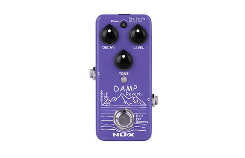 אפקט לגיטרה NUX NRV-3 DAMP REVERB 3 REVERB IN MINI PEDAL