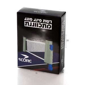 רשת פינג פונג מתכווננת