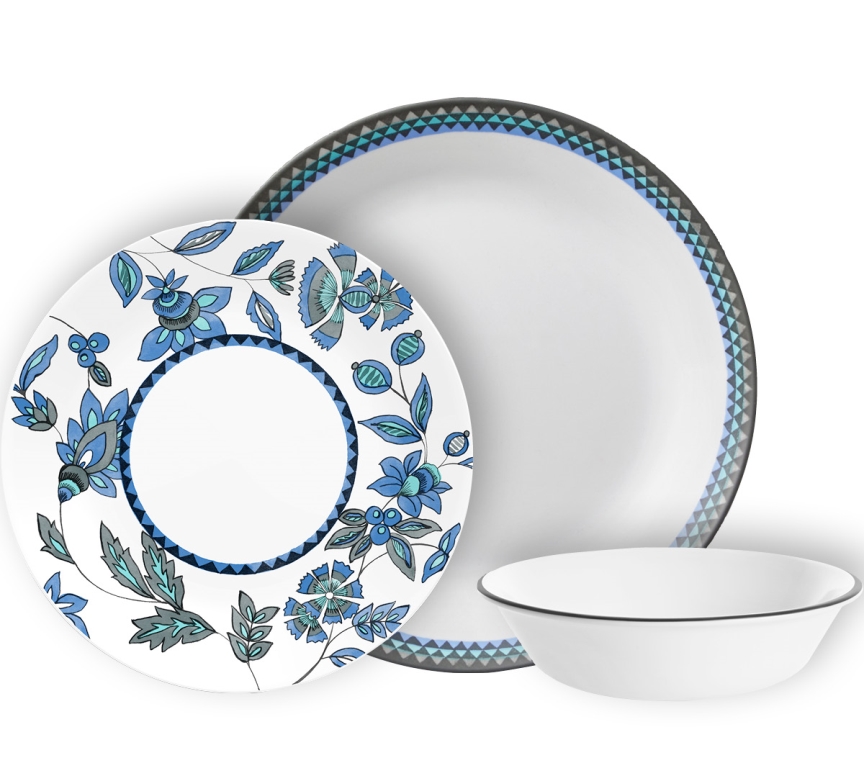סט 18 חלקים עגול קורנינג Corning CORELLE® - Veranda