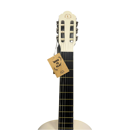 גיטרה קלאסית LC30 בצבע לבן מאט כולל תיק Legrand