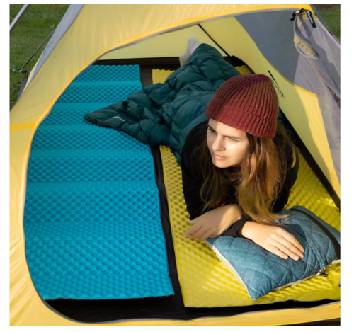 מזרון ביצים לשבילישראל מתקפל בקלות וקל מאד NATUREHIKE FOAM EGG MAT