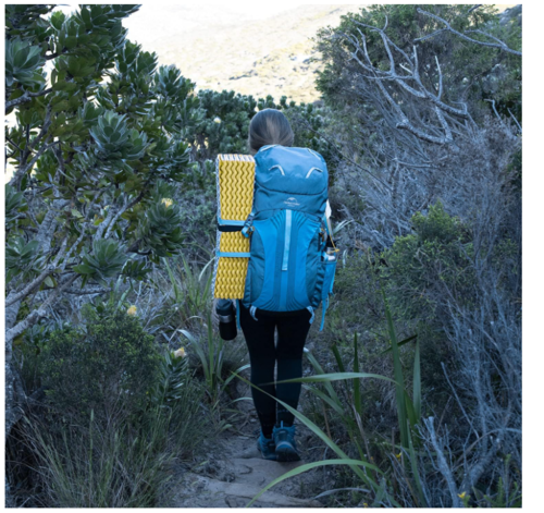 מזרון ביצים לשבילישראל מתקפל בקלות וקל מאד NATUREHIKE FOAM EGG MAT