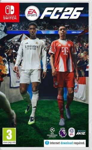 FIFA 26 , Ea Sports FC26 Standard Edition Nintendo Switch , משחק , פיפא 26 , פיפא לנינטנדו
