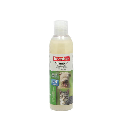 ביהפר שמפו צמחי – עץ התה לכלבים וחתולים | Beaphar Tea Tree Oil Shampoo 