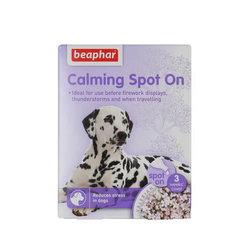ביהפר טיפות הרגעה – אמפולות לכלבים | Beaphar Calming Spot On – Dogs