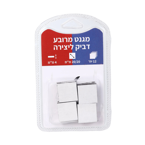 מגנט מרובע 2/2 ס