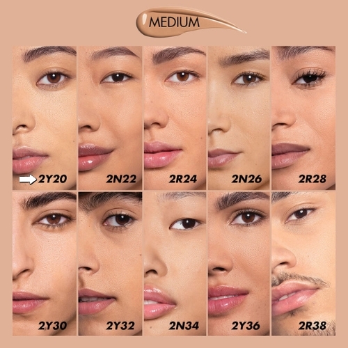 HD Skin Foundation (2Y20) מייקאפ פאונדיישן