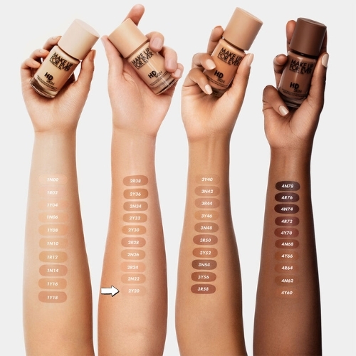 HD Skin Foundation (2Y20) מייקאפ פאונדיישן