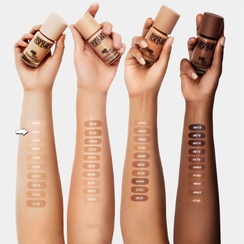 HD Skin Foundation (1R02) מייקאפ פאונדיישן