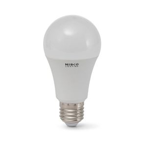 שלישיית נורת לד חלבית E27 15W אור חם ניסקו Nisko