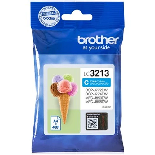 מחסנית דיו מקורית של LC3213C - Brother כחול