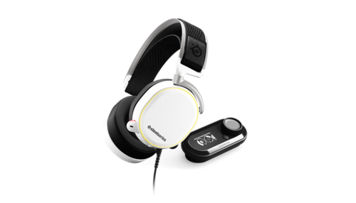אוזניות גיימרים  Arctis Pro + GameDAC צבע לבן