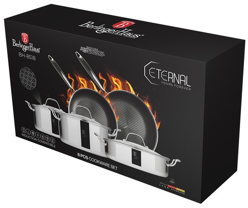 מארז סירים ומחבתות היברידי Berlinger Haus Eternal BH-8518