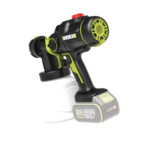 אקדח ריסוס צבע נטען 20V WORX WU056.9 [ גוף בלבד ] 