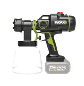 מרסס צבע נטען 20V WORX WU056.9.2 Brussels  [ סוללה 20 וולט 2 אמפר+ מטען  ] 