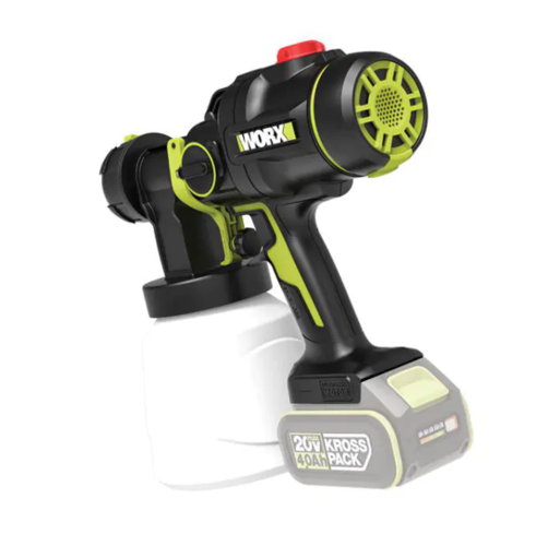מרסס צבע נטען 20V WORX WU056.9.2 Brussels  [ סוללה 20 וולט 2 אמפר+ מטען  ] 