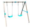 מתקן נדנדה לילדים VARIO SWING זוגי HUDORA גרמניה