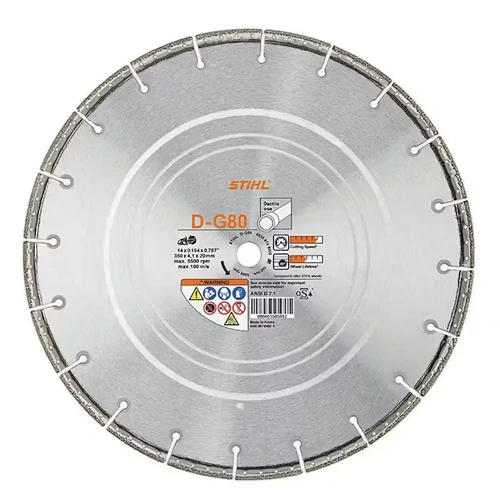 דיסק יהלום מקצועי בקוטר 12 אינץ' למסור ־STIHL TSA 300  דגם D-G80