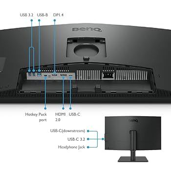 מסך מחשב BENQ PD2706u 274K USB-C
