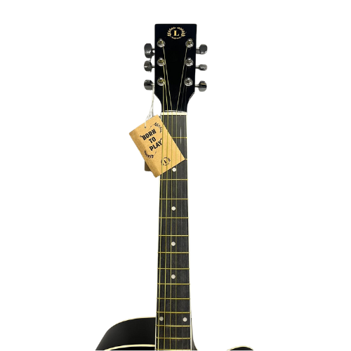 גיטרה אקוסטית CUTAWAY בצבע שחור מבית LEGRAND LA41CBK