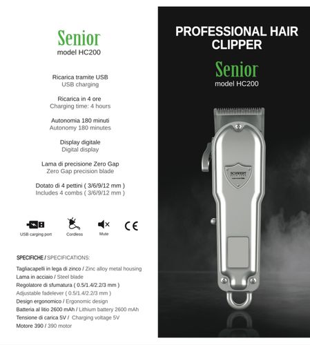 מכונת תספורת SCHWERT SENIOR HC200