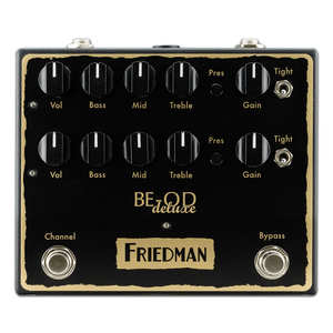 אפקט אוברדרייב Friedman BE Overdrive DELUXE Dual Push Button Pedal