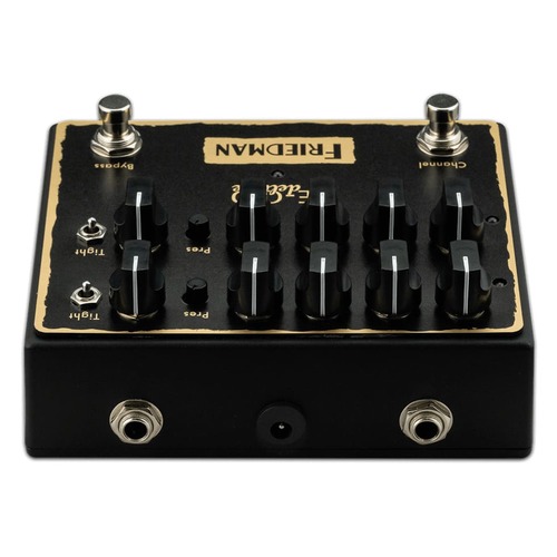 אפקט אוברדרייב Friedman BE Overdrive DELUXE Dual Push Button Pedal