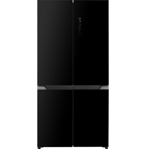 מקרר 4 דלתות קו אפס - 505 ליטר General ג'נרל FF4-65GB - זכוכית שחורה