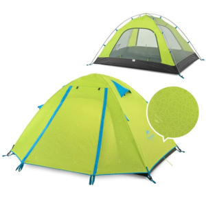 אוהל טיולים זוגי קל משקל רק 2.1 אטום למים NATUREHIKE P SERIES 2