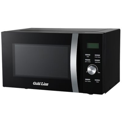 מיקרוגל 25 ליטר דיגיטלי שחור – דגם ATL-1345B מבית Gold Line