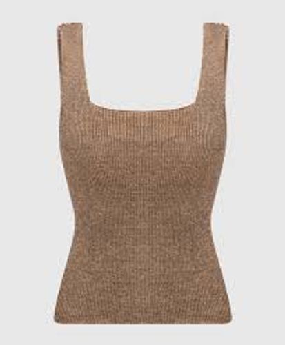 Linen-blend knit top Colour: Light Nymph Lurex
