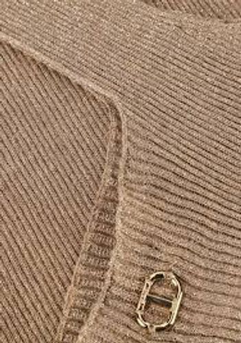 Linen-blend knit top Colour: Light Nymph Lurex