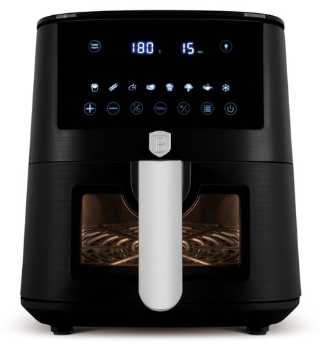 סיר טיגון ללא שמן 5 ליטר Berlinger Haus Matte Black BH-9557