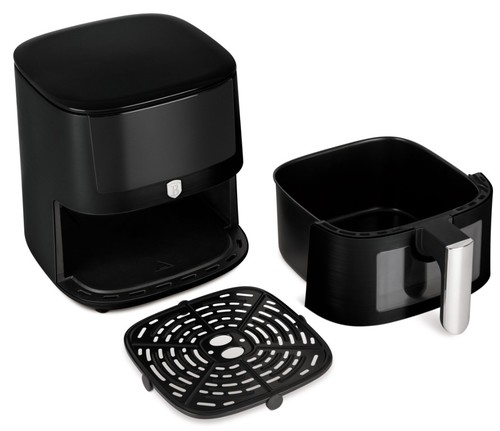 סיר טיגון ללא שמן 5 ליטר Berlinger Haus Matte Black BH-9557