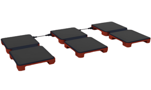 פלטת שבת מתקפלת לשני סירים HotMat KN-685ברפאלי - refali.co.il