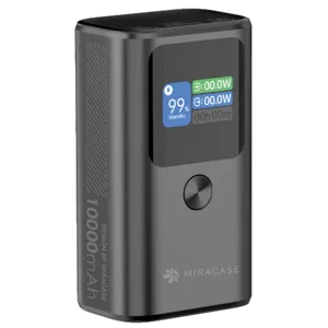 מטען נייד מיני 30W 10000mAh וצג Miracase MPB10PD30W