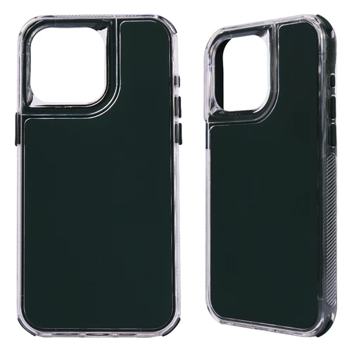 כיסוי מבריק iPhone 15 Pro Spirit Shock Proof שחור