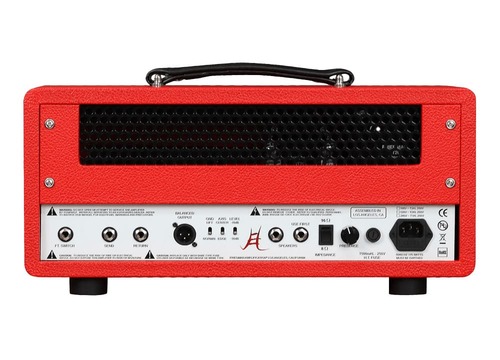 מגבר ראש מנורות Friedman JEL-20 JAKE E LEE 2 CHANNEL 20W EL84 TUBES SERIES FX LOOP CAB SIM RED TOLEX WHITE PIPING