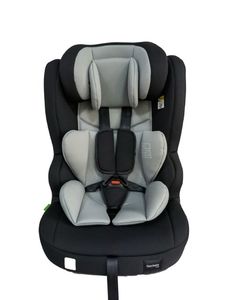  	בוסטר לרכב דגם בריטון עם חגורות ואיזו פיקס תקן ISIZE R129 – אפור