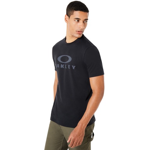 חולצת טי שחורה לוגו סגול BARK SUN TEE