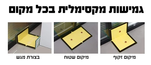מלכודת דבק ספר לעכברים וחולדות - סט 5 יחידות 152200-001