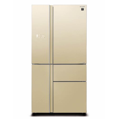 מקרר 5 דלתות  שארפ דגם SJ-R9730 זכוכית שמפניה  Sharp