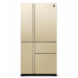 מקרר 5 דלתות  שארפ דגם SJ-R9730 זכוכית שמפניה  Sharp