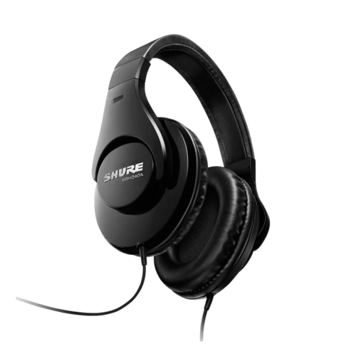 אוזניות ראש איכותיות SHURE SRH240A