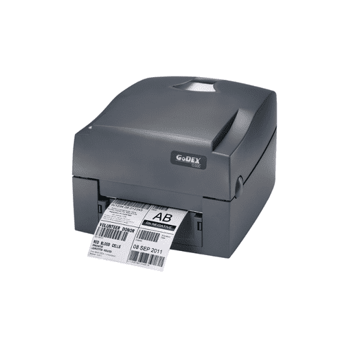 מדפסת מדבקות ברקוד GODEX G-530 כוללת כרטיס רשת